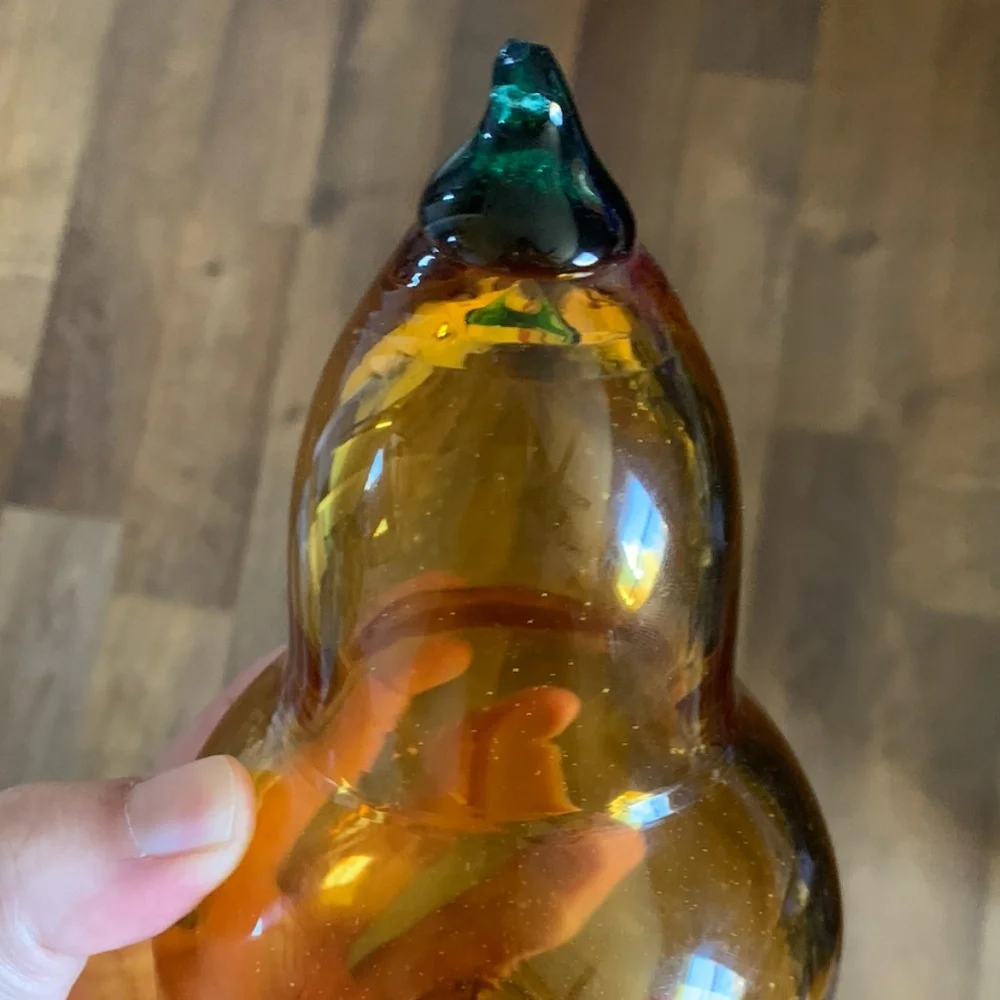 Blenko Glass Pear [no stem]
